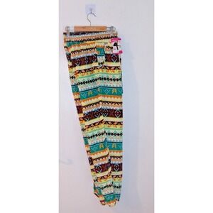 NWT Funky Hippie Ethnic Pants, Multi Color Beautiful Harem Pant/ Sz XL/XXL #5135